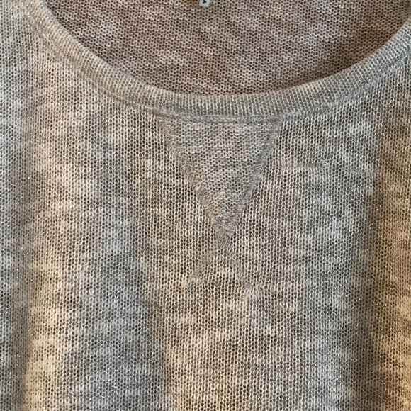 Splendid Silver/Gray Sweater - Picture 2 of 2